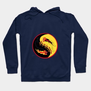 day of the dead ying yang Hoodie